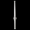 Бра Crystal Lux LINEUP AP18W LED CHROME